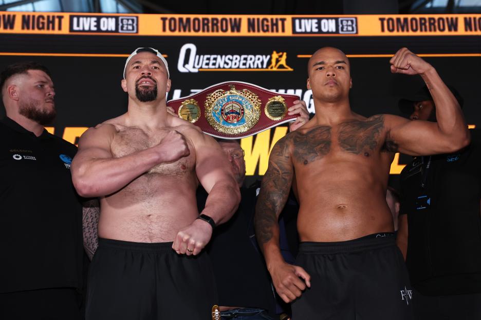 Joseph Parker v Fabio Wardley: All Or Nothing - Weigh In