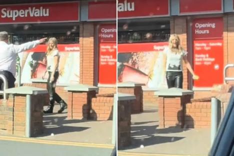Dublin locals gobsmacked as they spot huge British singer outside a budget corner shop – would you have noticed her?