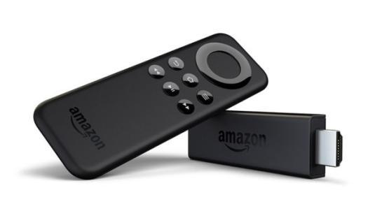 Amazon Fire TV Stick Basic Edition with remote.