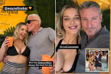 Helen Flanagan stuns in tiny bikini top as newly single star parties in Ibiza after split