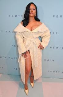 Rihanna at the Fenty Hair launch.