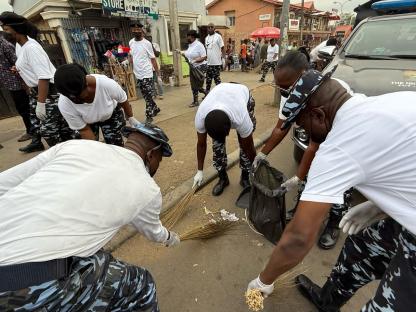 National Police Day: FCT command commences clean-up exercise in Abuja [PHOTOS] 5