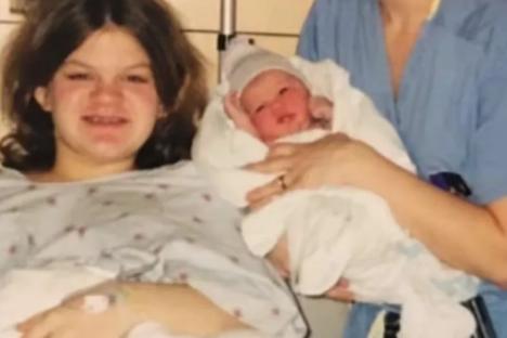 I’m a gran at 31 after my daughter & me both became teen mums, everyone said I destroyed my life when I gave birth at 13