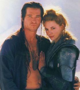 Val Kilmer and Joanne Whalley in Willow.