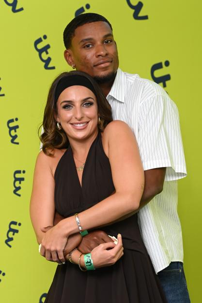 Cach Mercer and Toni Laites at an ITV event.