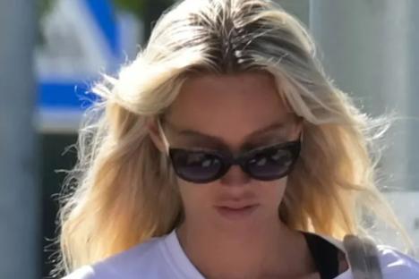 James Argent’s ex seen being supported by mum after Towie star given suspended sentence for pushing her down stairs