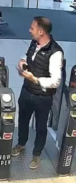 Woman ‘sexually assaulted’ by man as she sat next to him on train to London – as cops release CCTV