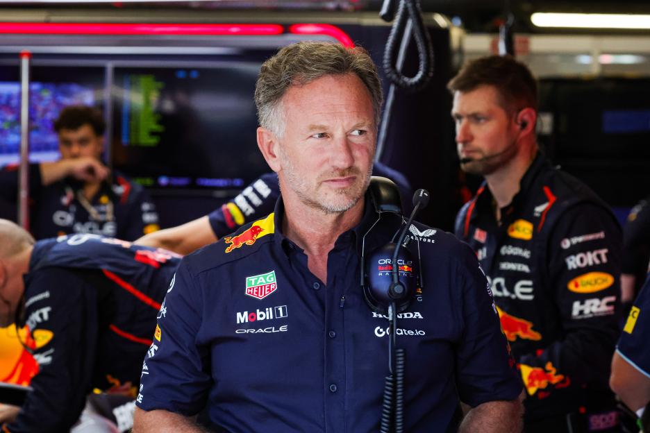 Christian Horner, Team Principal of Red Bull Racing, at the 2025 Spanish Grand Prix.