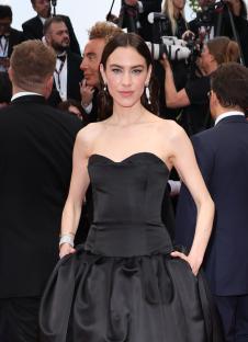 Alexa Chung at the Cannes Film Festival.