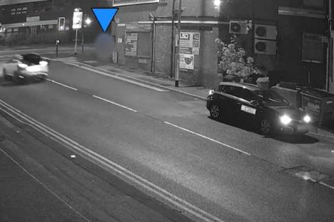 Chilling moment predator Uber driver stalks victim before raping her in horrific sex attack as she walked home