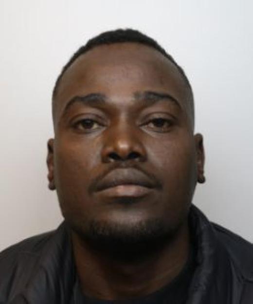 Mug shot of a man.