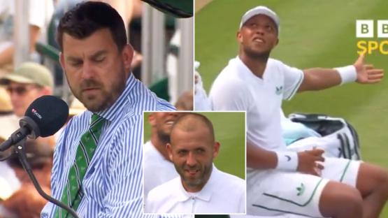 ‘You don’t notice anything’ – Brit Wimbledon stars caught in furious dispute on live TV over dark arts