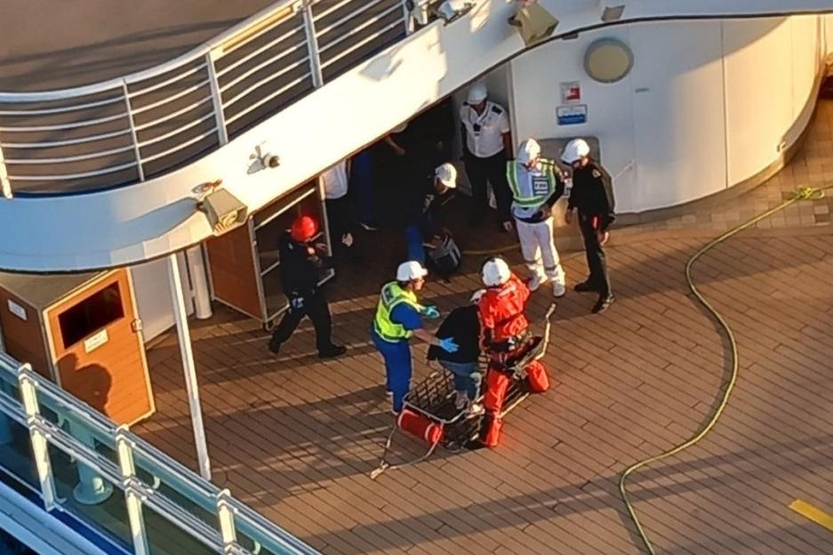 Brit tourist airlifted from cruise ship & rushed to hospital after suffering ‘heart problems’ off coast of Spain