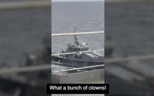 Watch dramatic Nato vs Russia sea clash erupt as warplanes buzz Putin's ‘shadow fleet' vessel as it's ordered ‘stop NOW' 6