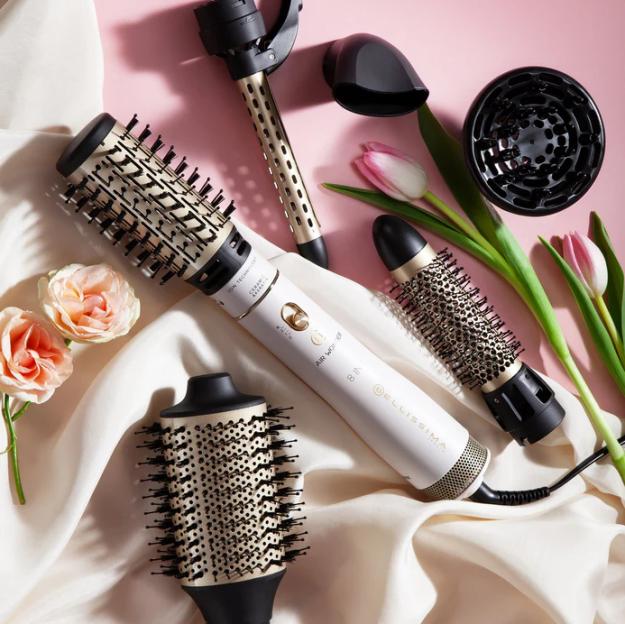 Lily England heated hair dryer brush.