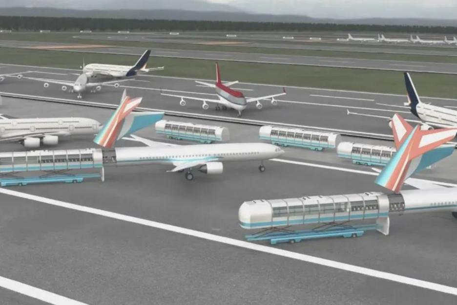 Incredible ‘airport of the future’ design revealed – with no queues, no connections and no more long waits for luggage