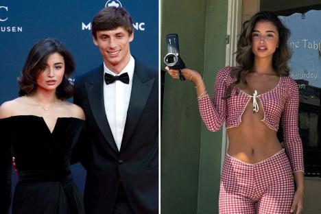 Spain star shows off new girlfriend on red carpet after rumours of love triangle with Luis Enrique’s daughter