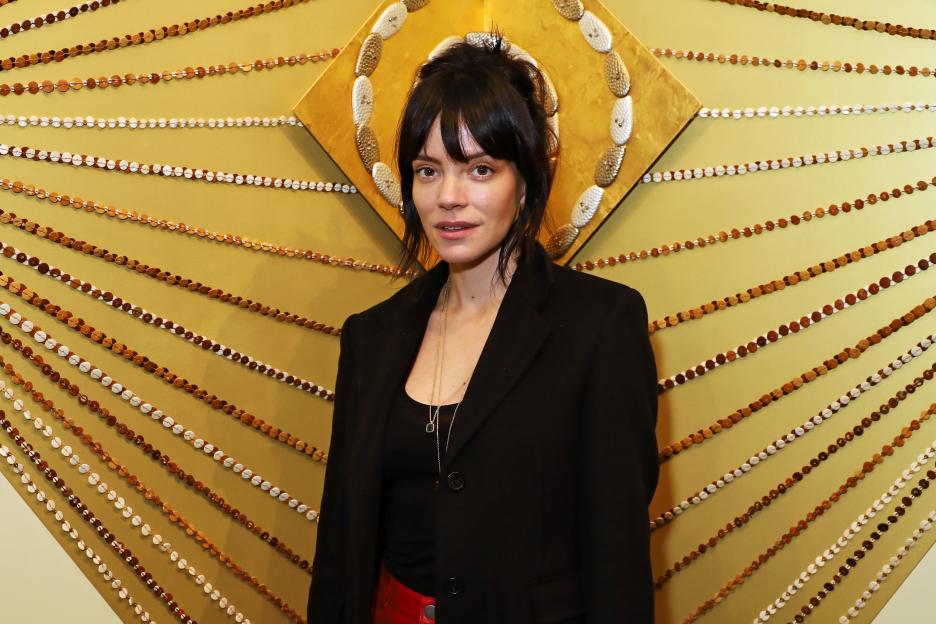Lily Allen attends the De Beers private view of 'Voyage Through The Diamond Realm'.