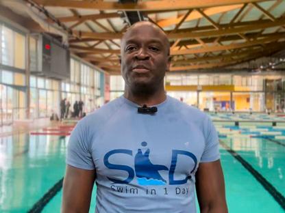 Emeka Chuks-Nnadi Quit His Job in Barcelona to Teach Kids with Disabilities to Swim