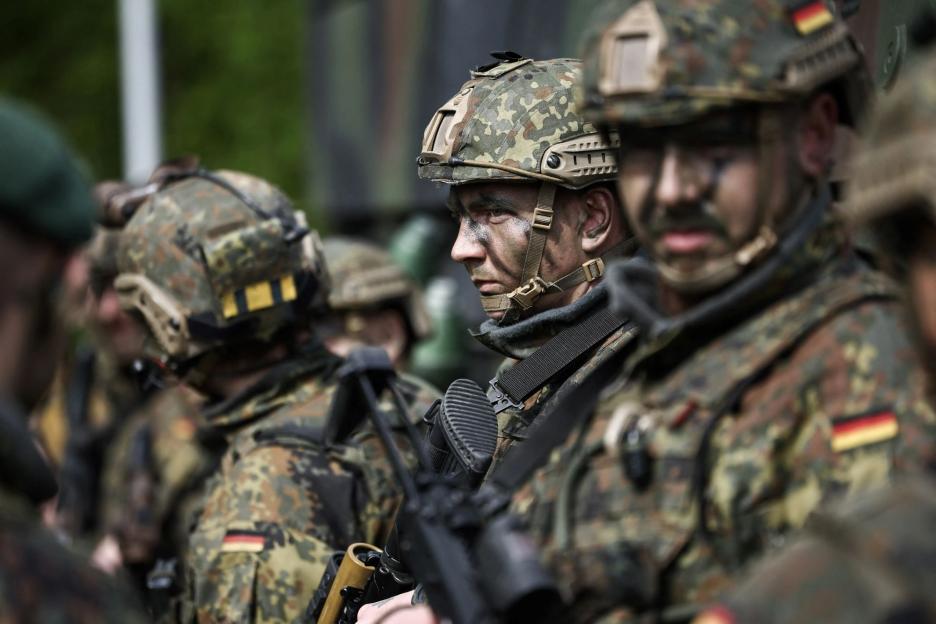 Germany launches FIRST foreign troop deployment since World War 2 as 5,000 soldiers to be sent to face down tyrant Putin