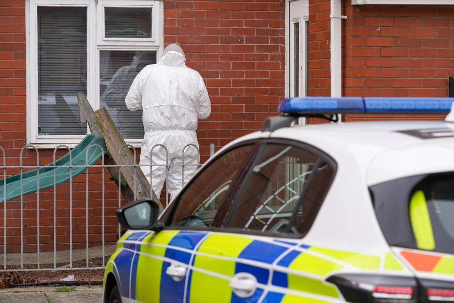 Two-year-old girl dies as man, 21, and woman, 25, arrested after police called to ‘welfare concerns’
