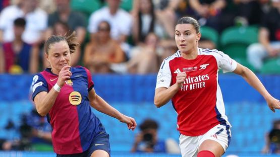 Arsenal vs Barcelona – Women’s Champions League final LIVE SCORE: Gunners make nervy start in huge Lisbon final
