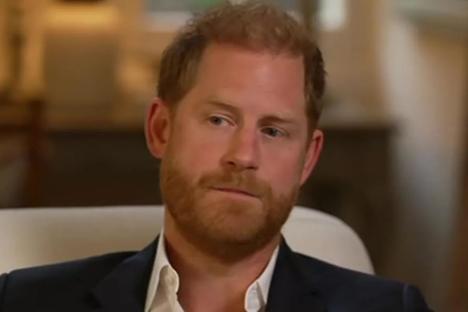 An image collage containing 1 images, Image 1 shows Prince Harry in an interview with BBC News