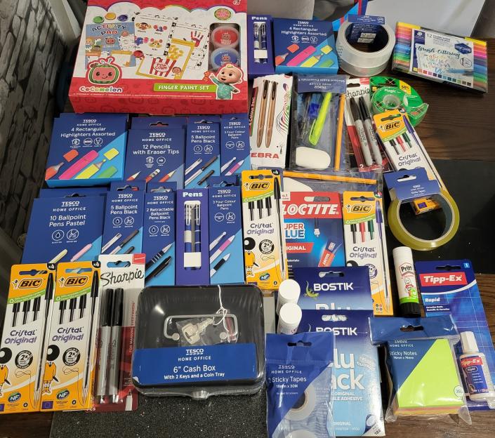 Back-to-school stationery haul.