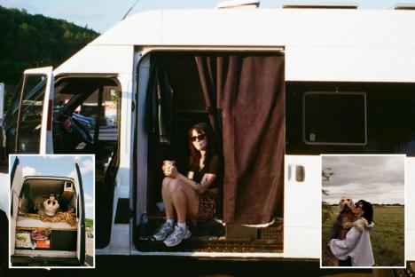  I escaped the miserable UK rental market to spend just £650-a-month living in a converted Ford Transit van with my dog