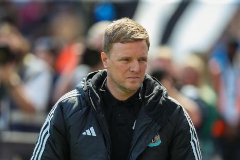 Eddie Howe, manager of Newcastle United.