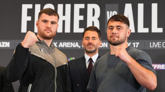 Johnny Fisher vs Dave Allen 2 EXACT fight time – when will huge rematch start?