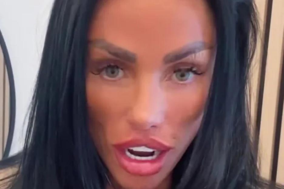 Katie Price shows off HUGE new lips and reveals new bum lift – despite admitting she regretted the last one