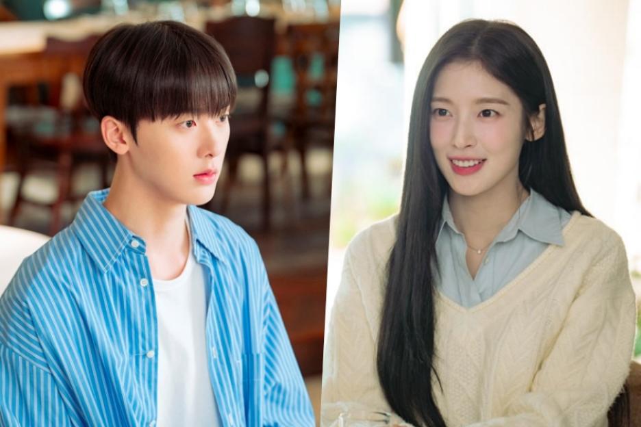 ASTRO’s Yoon San Ha And OH MY GIRL’s Arin Spark Chemistry On A Blind Date In New Drama “My Girlfriend Is The Man!”