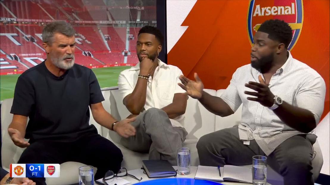 ‘This is big boy stuff’ – Roy Keane clashes with Micah Richards on Sky Sports but fans distracted by Daniel Sturridge