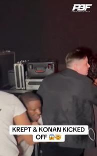 Krept and Konan kicked off Misfits Boxing.