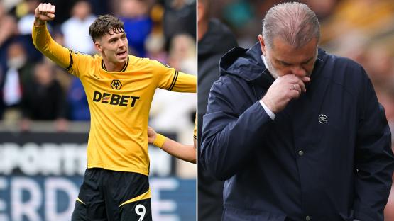 Wolves 4 Tottenham 2: Shambolic Spurs score comedy own goal in bonkers six-goal thriller to leave Postecoglou on brink