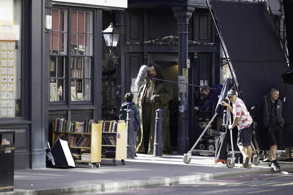 Filming of the HBO Harry Potter reboot in London.