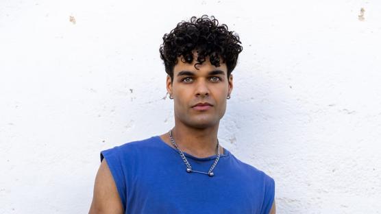 Portrait of Ruben, a contestant on a dating show for boys who like boys.