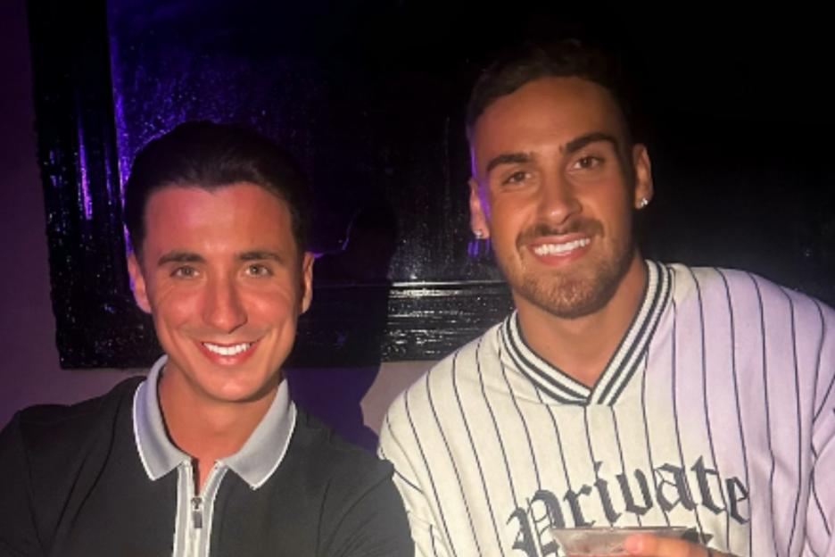 Love Island’s Tommy and Ben enjoy boozy night out together after they both cheated with Towie star