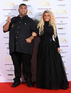 Harvey Price and Katie Price at the National Television Awards.