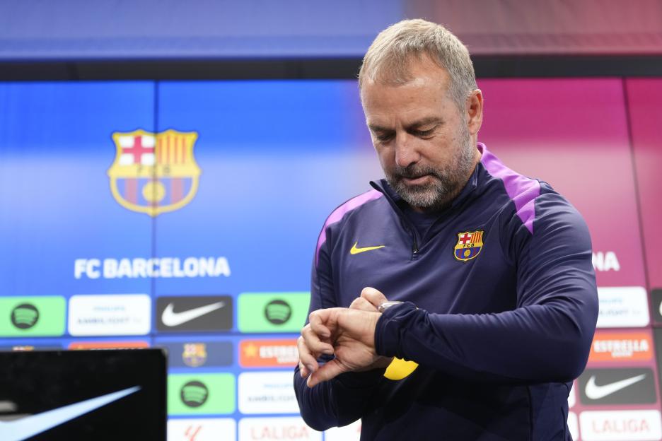 FC Barcelona prepare for LaLiga match against Girona FC