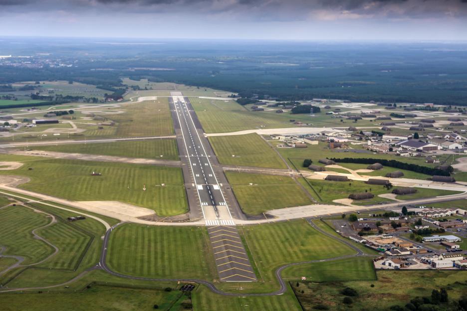 Aerial photograph of RAF Lakenheath