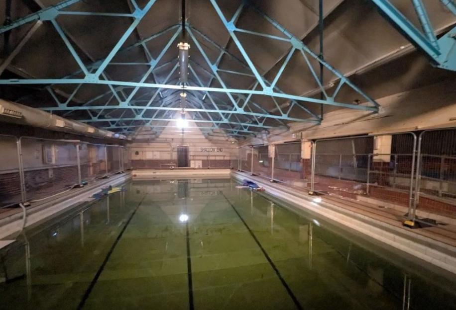 MAKING A SPLASH Historic swimming pool set to be transformed into '£22m' waterpark with kitesurfing, paddleboarding & restaurant among plans, Eastney watersports site