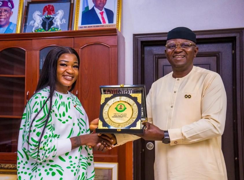 Utsev honours Super Falcons Star Francisca Ordega for WAFCON triumph