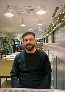 Photo of Greg Monks in Albufeira, Portugal.