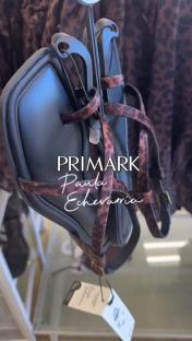 Primark sandals with leopard print straps.