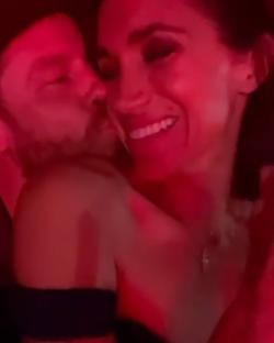 Meghan Markle and Prince Harry at a Beyoncé concert.