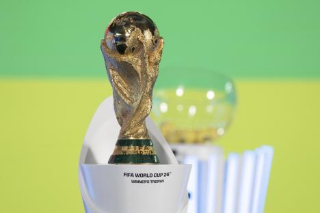 FIFA World Cup 26 Winner's Trophy.