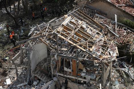 Wounded Iran immediately lashes out at Israel launching volleys of ballistic missiles causing ‘large-scale destruction’