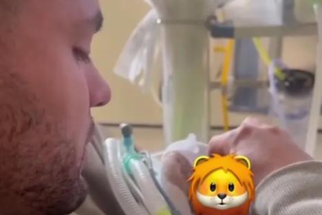 Gladiators star Steel shares heartbreaking new video of his son before he passed away – as Ashley Cain sends support